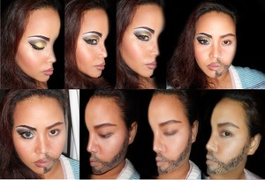 'Half Drag' close up on the eye makeup xx
Using: NYX Cosmetics jumbo pencil- black bean, Lime Crime eyedust - circus grl, MAKE UP STORE - 24 carat, Illamasqua - Abyss, Inglot - AMC 78...

http://www.facebook.com/pkayblog?ref=hl