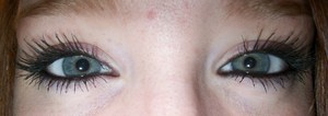 my eyelashes are 110% REAL. i honestly think fake lashes are gross. 