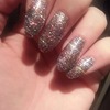 multi nail acrylic glitter