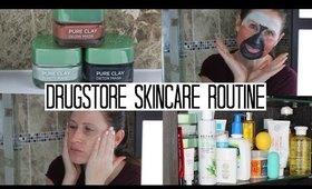 DRUGSTORE SKINCARE ROUTINE - Morning to Night