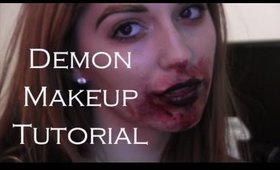 Demon Halloween Makeup