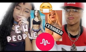 Reacting To DIRTY  F*CKGIRL Musical ly Compilation! pt 2