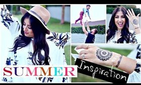 Summer Inspiration: My Essentials, Hair, Outfit Idea, Food