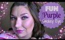 Fun Purple Smokey Eye Tutorial♥