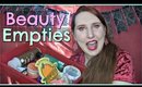Makeup and Beauty Empties 2019 | Products I've Used Up