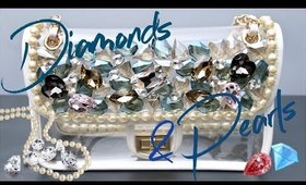 DIY | Diamonds & Pearls Handbag | BellaGemaNails