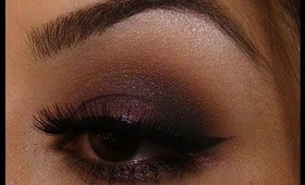 Tutorial: Smokey Purple Eyes + Full Face