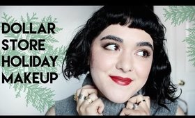 Dollar Store Holiday Makeup | Laura Neuzeth