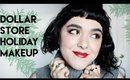 Dollar Store Holiday Makeup | Laura Neuzeth