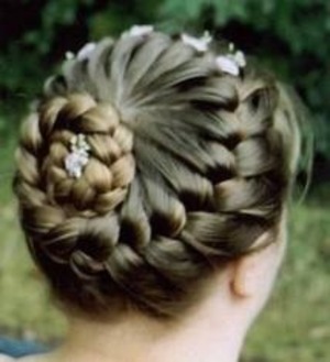 gorgous swirl braid!