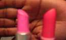 Mac ViVa Glam Nicki Minaj VS Pink Friday Lipstick Comparison Review