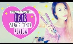 Vanity Planet Hair Straightener Review in Pink Zebra | The Wonderful World of Wengie