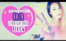 Vanity Planet Hair Straightener Review in Pink Zebra | The Wonderful World of Wengie