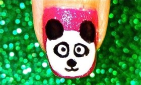 Panda nailart tutorial.... :-)