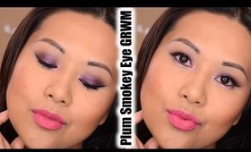 Plum Smokey Eye GRWM | FromBrainsToBeauty