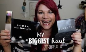 HIGH END HAUL!!!!!  Feat: Cover FX, Lorac, NUDESTIX, IT Cosmetics...and so much more!♡