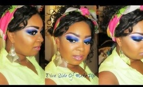 Blueberry Paradise Make Up Tutorial