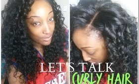 Curly Hair Talk & Quick Hair Dye Process | 30 DAY VIDEO SERIES #20