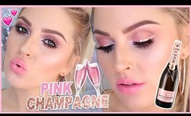 Pink Champagne CHIT CHAT GRWM! 🍾💕 Carli Bybel Palette Tutorial