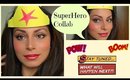 Super Hero Collab / Halloween  Wonder Woman Makeup Tutorial