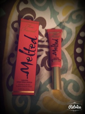 This is my new Fav lipstick!! Got it from Sephora today! It goes on like velvet. Melted Coral!! ❤️💗💚