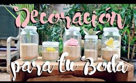 DIY: Decoración fácil para BODA ♡ Zamelia BODA