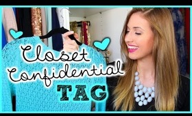 CLOSET CONFIDENTIAL TAG || Most Worn, Best Bargains & Regrets!