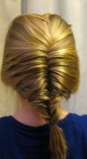 Fish Tail French Braid