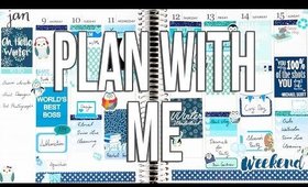 Erin Condren Vertical Plan with Me | One Color Only with Leftover Stickers