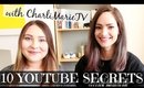 10 YouTube Secrets with CharliMarieTV