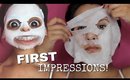 FIRST IMPRESSIONS: Double Dare 2 in 1 Detox Bubbling Microfiber Mask Kit