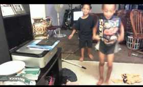 my boys doing  rockin robin