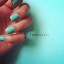 Tiffany blue nails 💅
