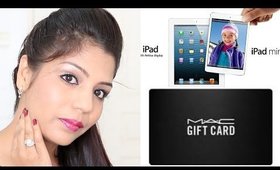 $500 GIVEAWAY 2015 OPEN IPAD MAC Gift card