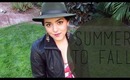 Summer to Fall Outfits | Laura Neuzeth