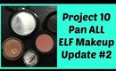 Project 10 Pan Update #2 ALL ELF MAKEUP