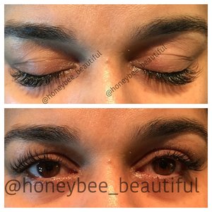Http://www.styleseat.com/honeybeebeautiful 
Semi-permanent lashes last 2-4 weeks with proper care.