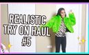 REALISTIC TRY ON HAUL 4: BooHoo Black Friday Sale, Animal Prints + Bright Colors!