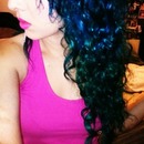 My new blue hair