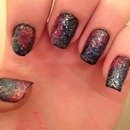 galaxy nails!
