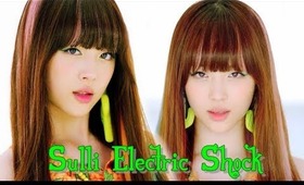 Sulli Electric Shock Makeup Tutorial