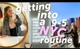 NYC Work Week in My Life: Getting into a routine, My First Podcast, & Working out