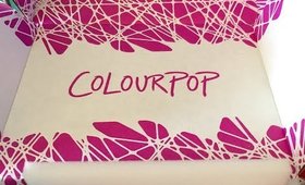 First ColourPop Haul! Using shipito.com!