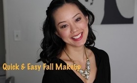 Quick & Easy Fall Makeup Tutorial