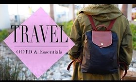 What's In my Travel Backpack | OOTD & Essentials | ANNEORSHINE