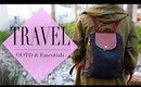 What's In my Travel Backpack | OOTD & Essentials | ANNEORSHINE