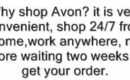 why shop avon.wmv