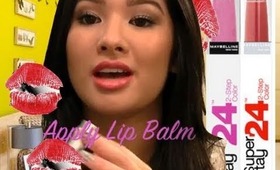Lasting Lip: Maybelline SuperStay 24 Color Demo/Tips