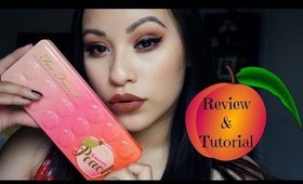 Too Faced Sweet Peach | Review, Swatches & Tutorial