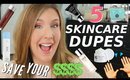 5 INCREDIBLE SKINCARE DUPES For High End Products